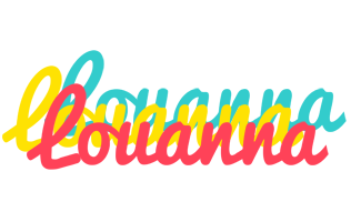 Louanna disco logo