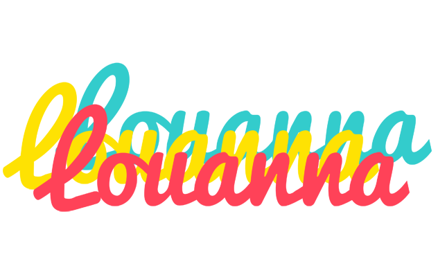 Louanna disco logo