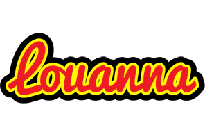 Louanna fireman logo