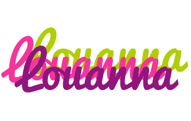 Louanna flowers logo