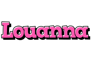 Louanna girlish logo