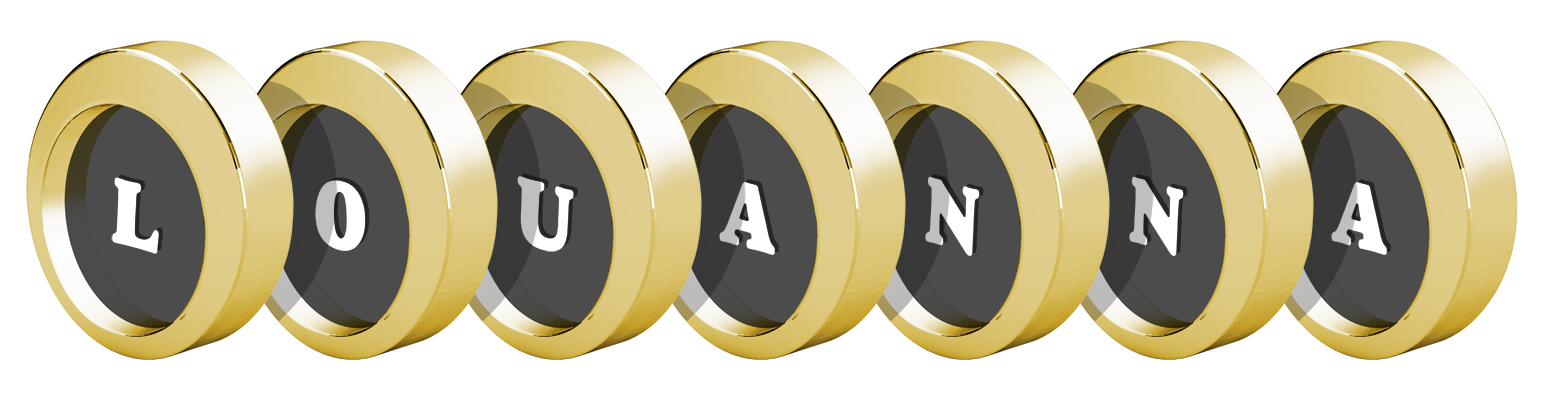 Louanna gold logo