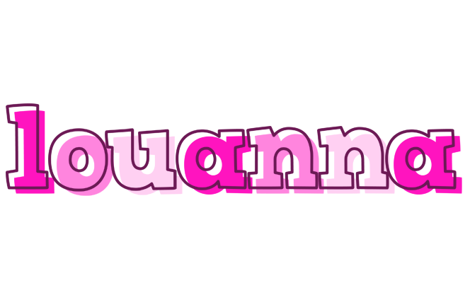 Louanna hello logo