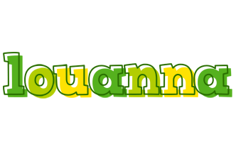 Louanna juice logo