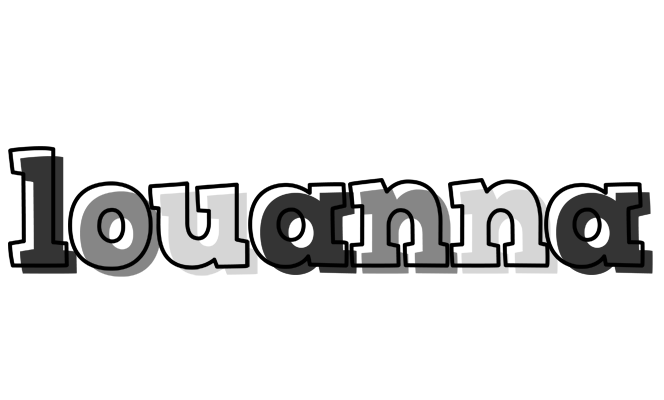 Louanna night logo
