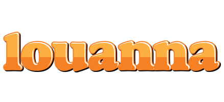 Louanna orange logo