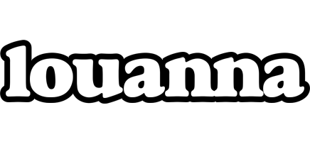 Louanna panda logo