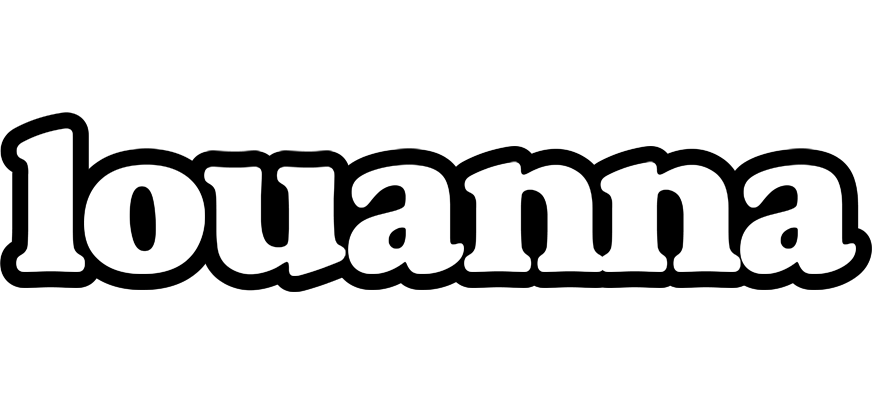 Louanna panda logo