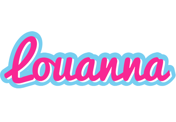 Louanna popstar logo