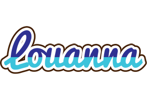 Louanna raining logo