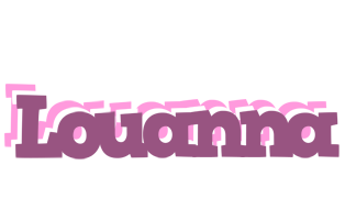 Louanna relaxing logo