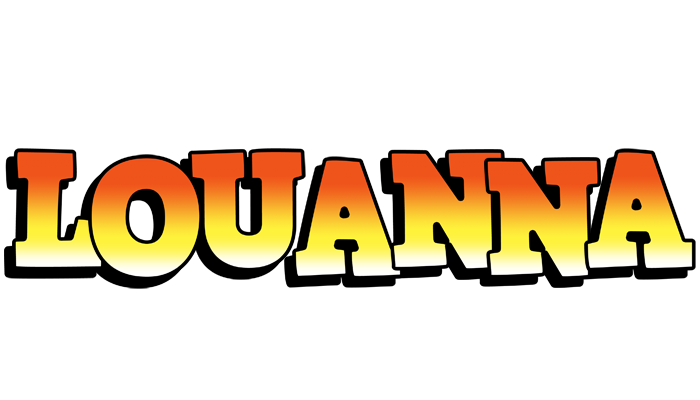 Louanna sunset logo