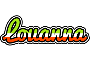 Louanna superfun logo