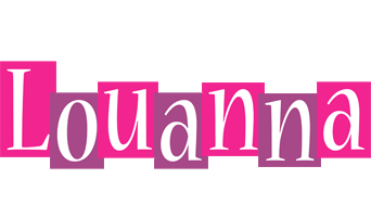 Louanna whine logo