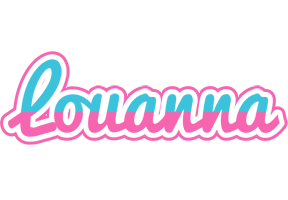 Louanna woman logo