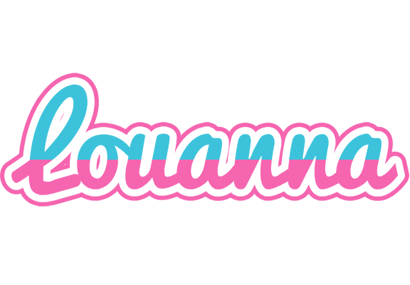 Louanna woman logo