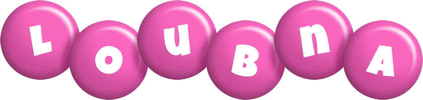 Loubna candy-pink logo