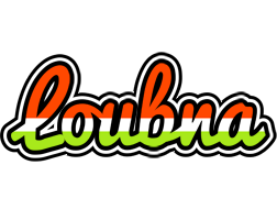 Loubna exotic logo