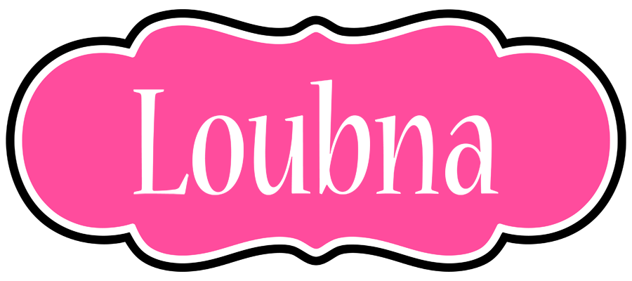 Loubna invitation logo