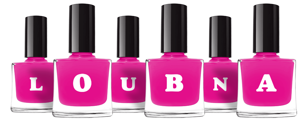 Loubna nails logo