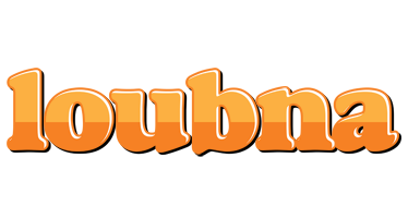 Loubna orange logo