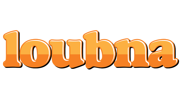 Loubna orange logo