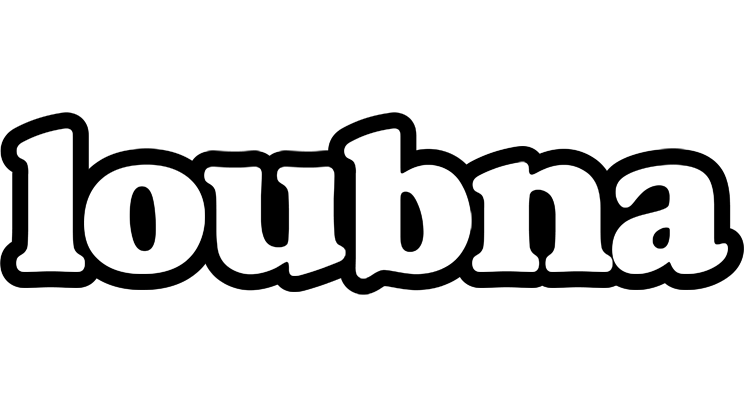 Loubna panda logo