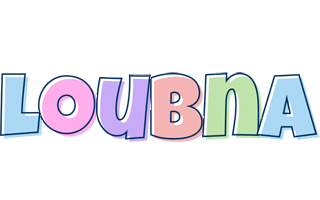 Loubna pastel logo