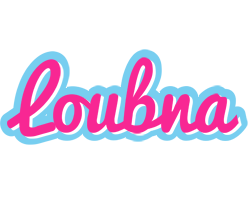 Loubna popstar logo