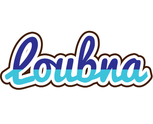 Loubna raining logo