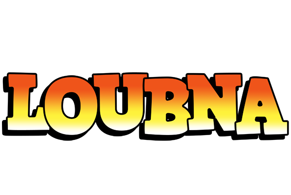 Loubna sunset logo