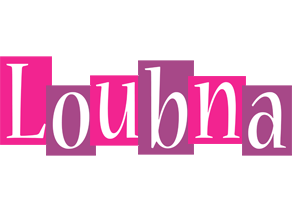 Loubna whine logo