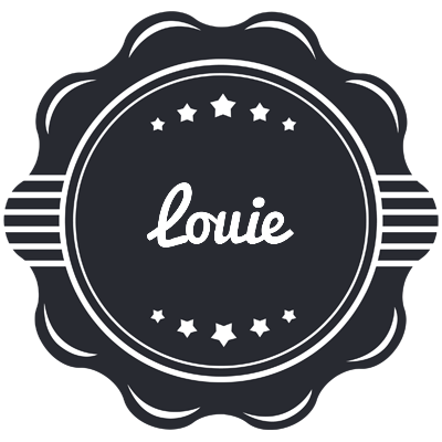 Louie badge logo