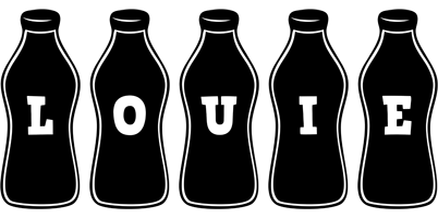 Louie bottle logo