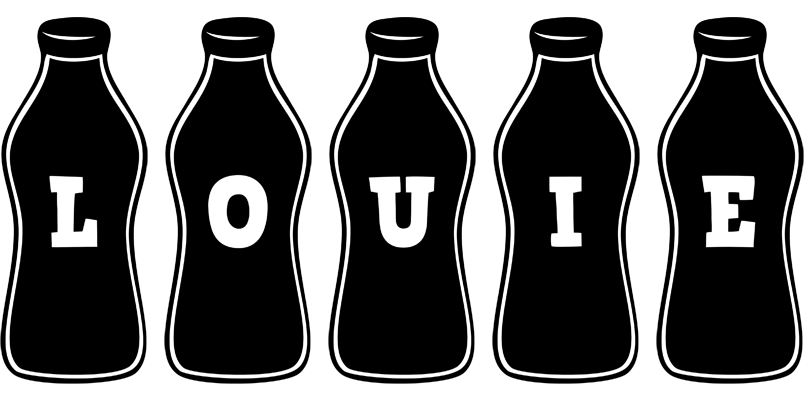 Louie bottle logo