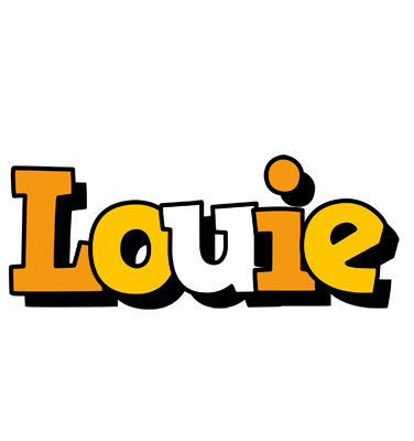 Louie cartoon logo