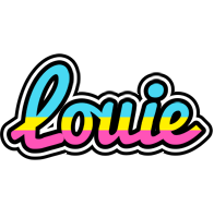Louie circus logo