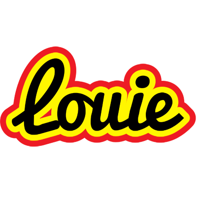 Louie flaming logo