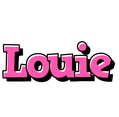 Louie girlish logo