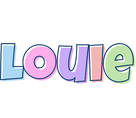 Louie pastel logo