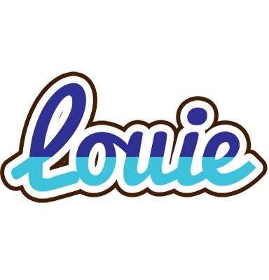 Louie raining logo