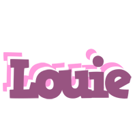 Louie relaxing logo