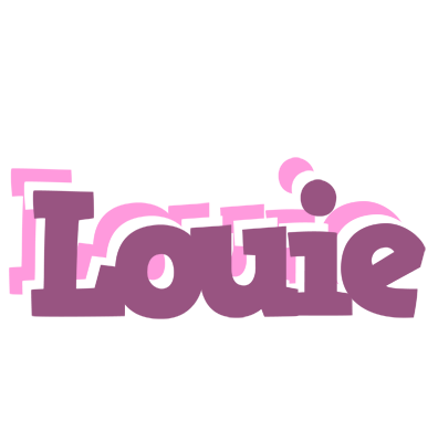 Louie relaxing logo