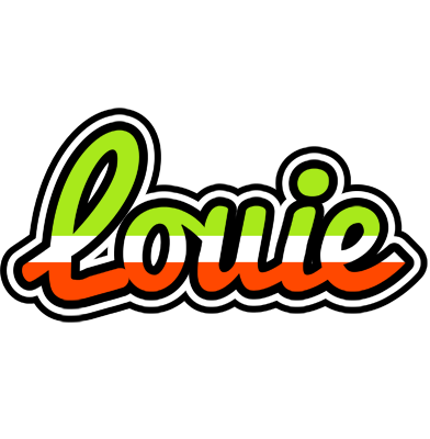 Louie superfun logo