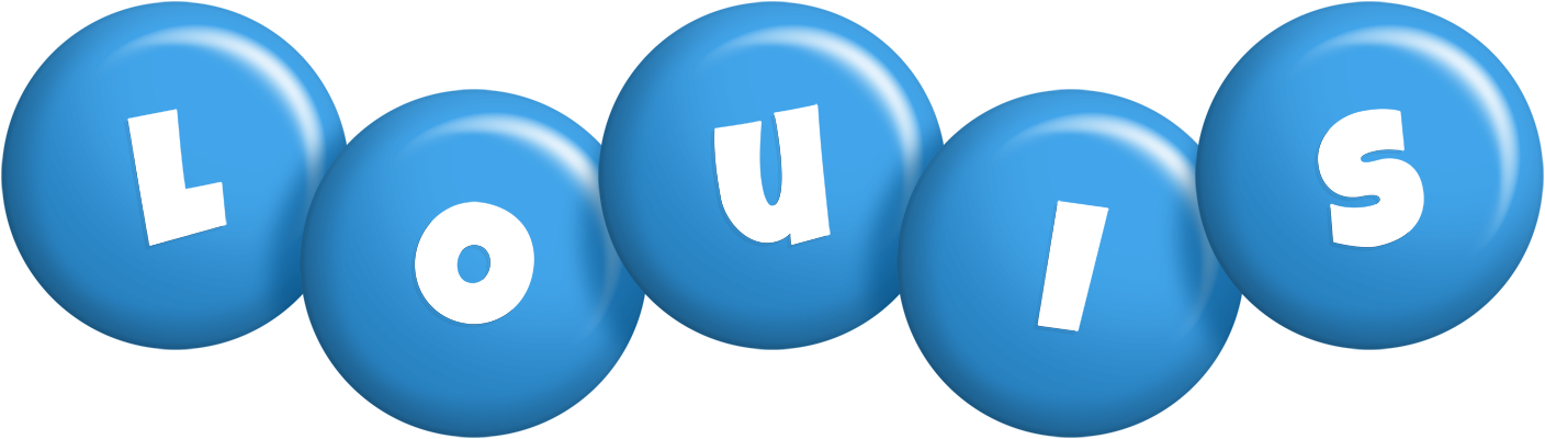 Louis candy-blue logo