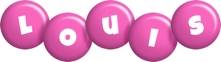 Louis candy-pink logo