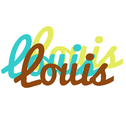 Louis cupcake logo
