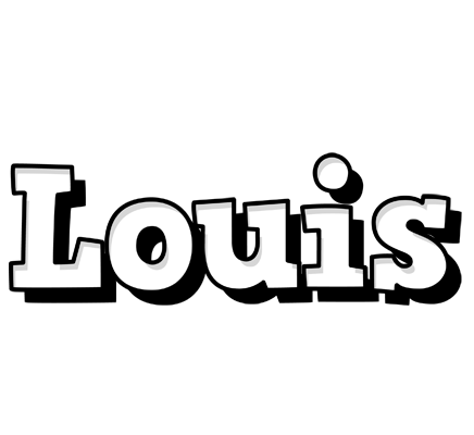 Louis snowing logo