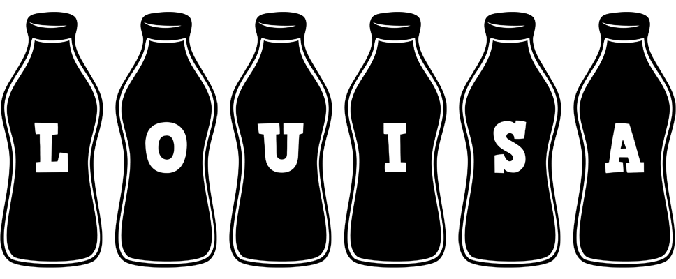 Louisa bottle logo