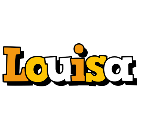 Louisa cartoon logo